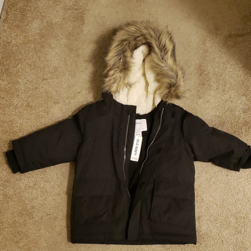 Old Navy Faux Fur Jacket